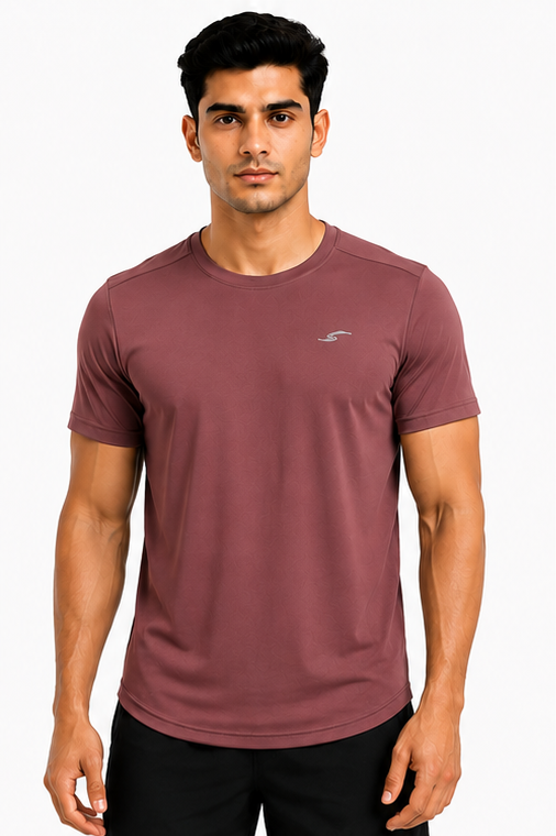 Men's Performance Round Neck Sports T-Shirt