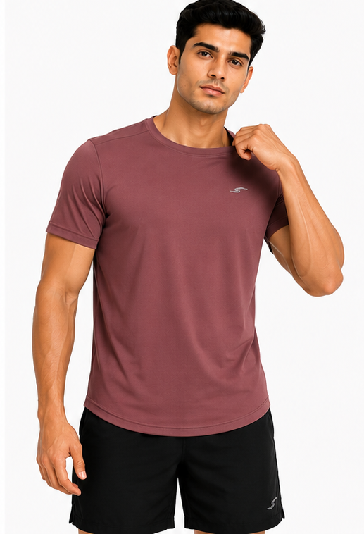 Men's Performance Round Neck Sports T-Shirt