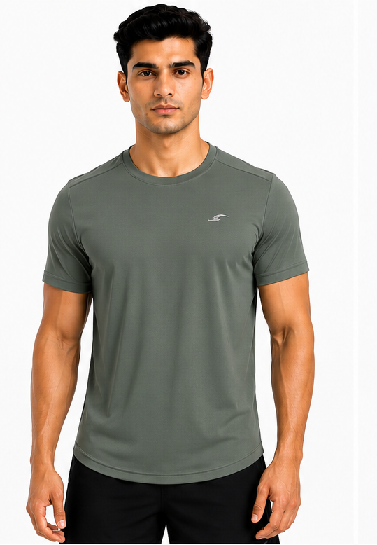 Men's Performance Round Neck Sports T-Shirt