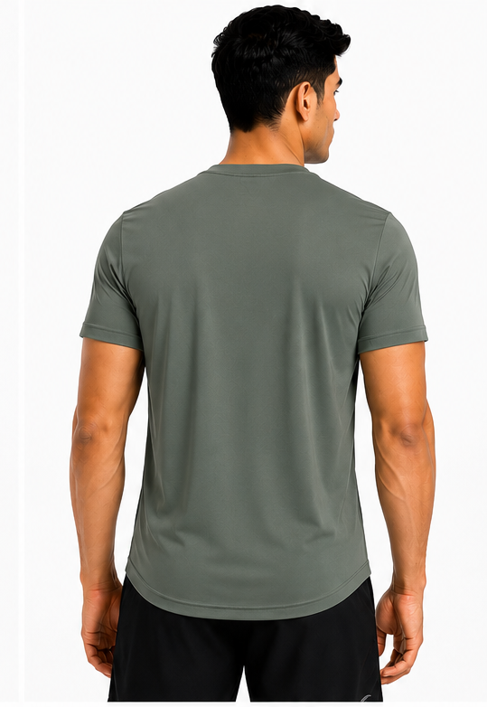 Men's Performance Round Neck Sports T-Shirt