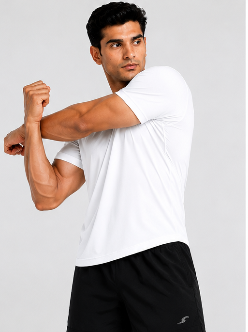 Men's Performance Round Neck Sports T-Shirt