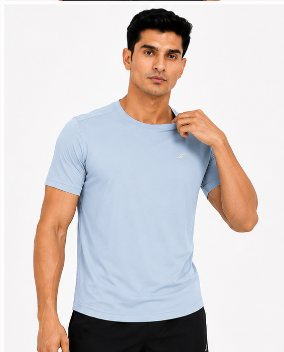 Men's Performance Round Neck Sports T-Shirt