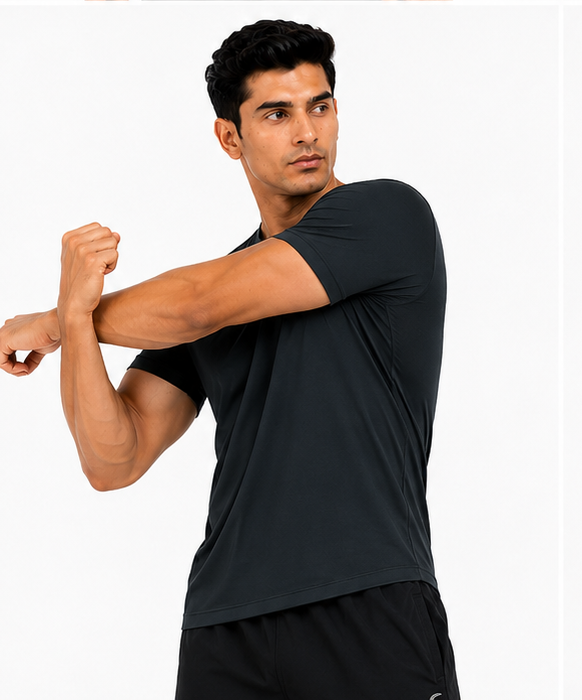 Men's Performance Round Neck Sports T-Shirt