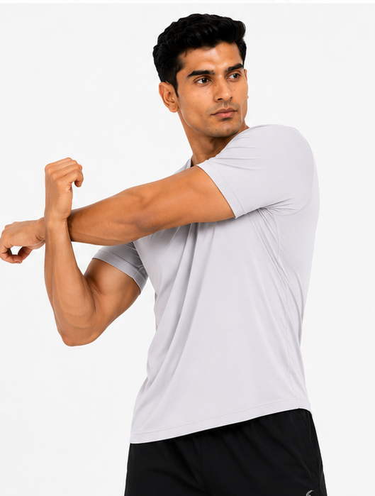 Men's Performance Round Neck Sports T-Shirt