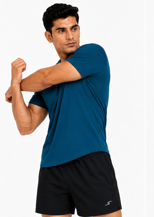 Men's Performance Round Neck Sports T-Shirt