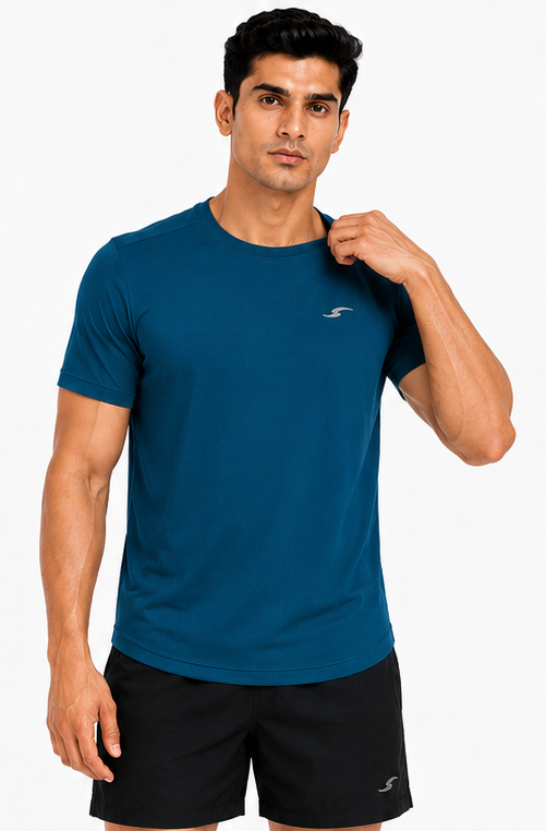 Men's Performance Round Neck Sports T-Shirt