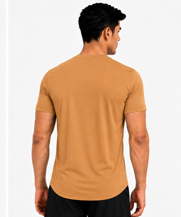 Men's Performance Round Neck Sports T-Shirt