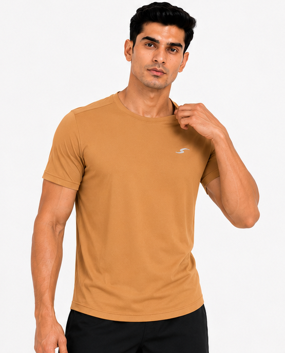 Men's Performance Round Neck Sports T-Shirt