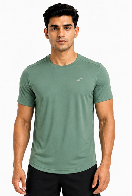 Men's Performance Round Neck Sports T-Shirt