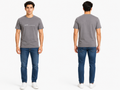 Casual Round Neck Printed T-Shirt for Men