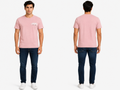 Casual Round Neck Printed T-Shirt for Men