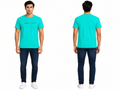 Casual Round Neck Printed T-Shirt for Men