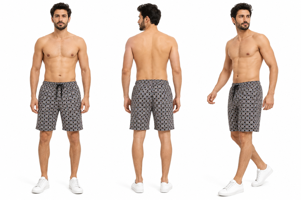 James Harper Printed Men's Bermuda Shorts