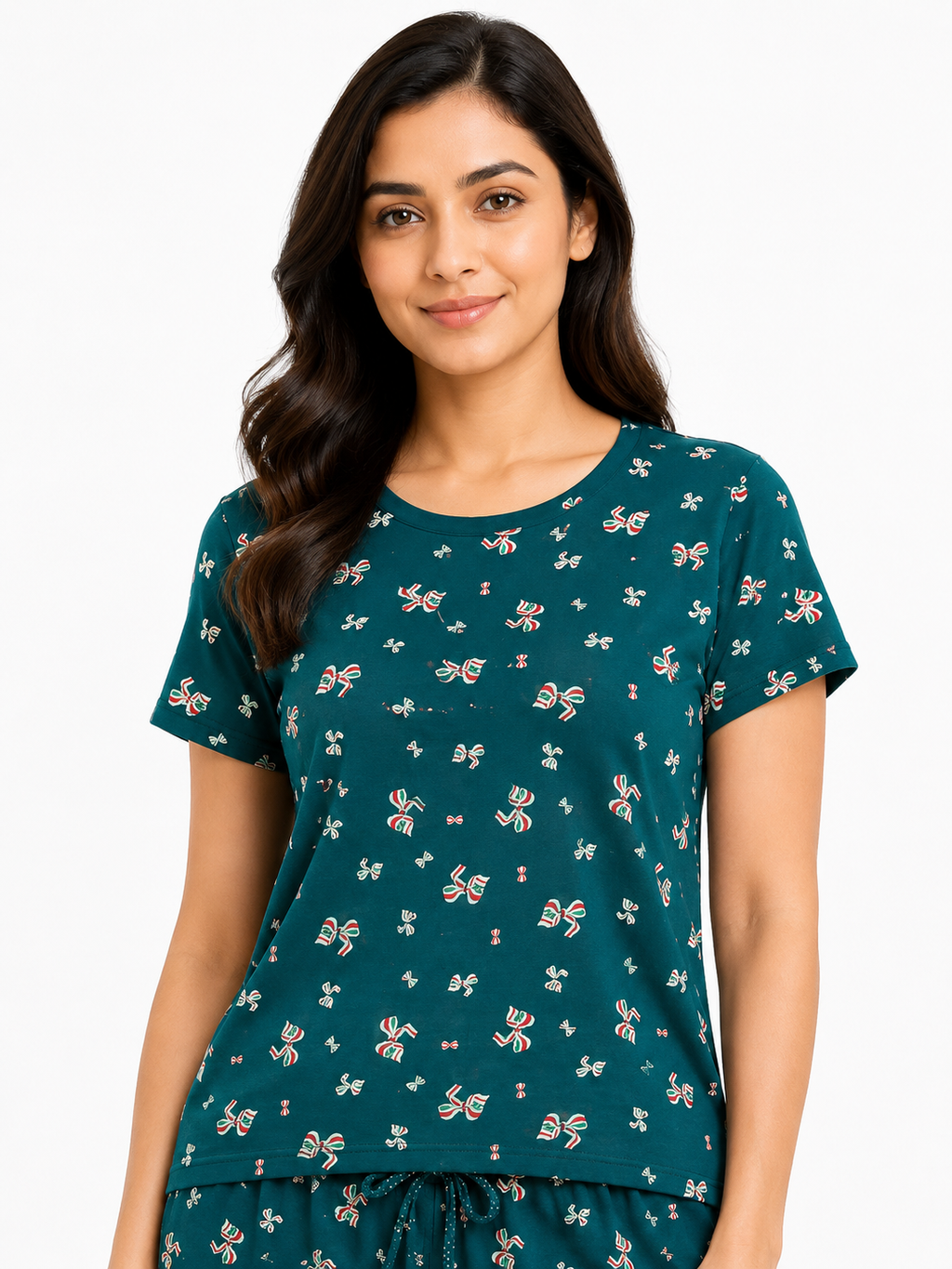 Women's Printed Cotton Co-Ord Set