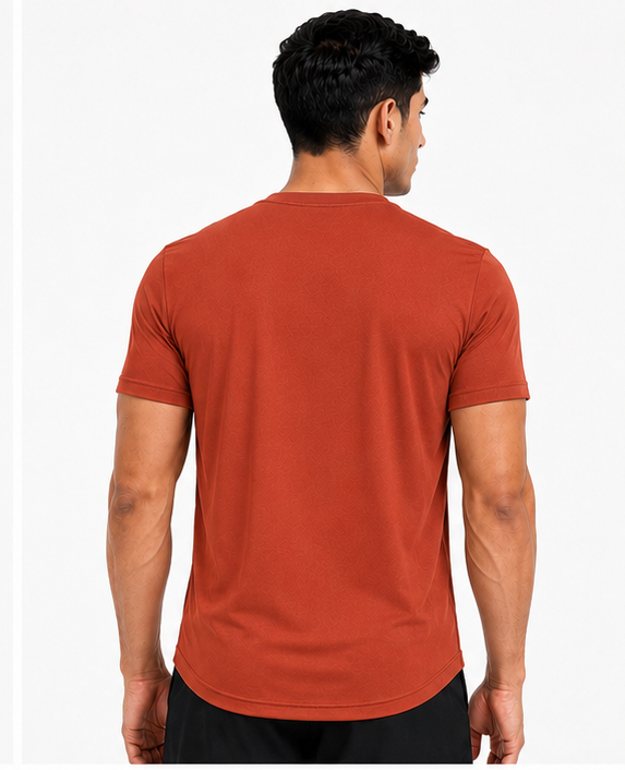 Men's Performance Round Neck Sports T-Shirt
