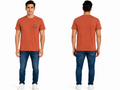 Casual Round Neck Printed T-Shirt for Men
