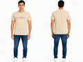 Casual Round Neck Printed T-Shirt for Men