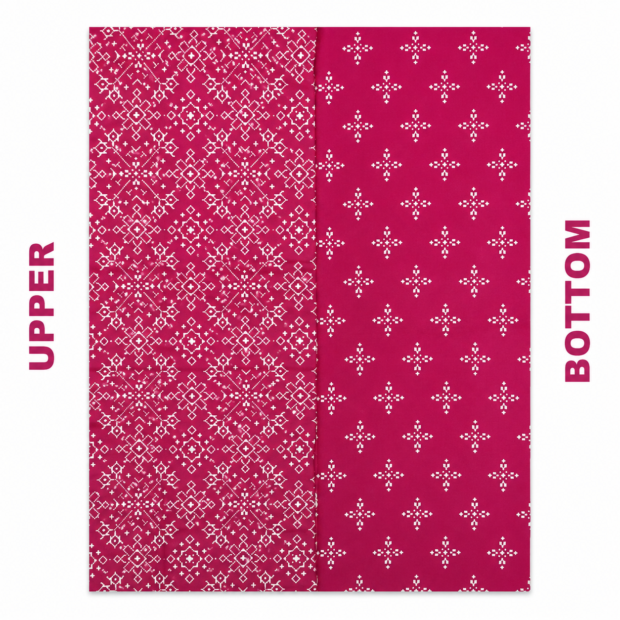 Women's Pure Cotton Printed Unstitched Suit with Dupatta