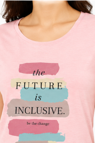 Women's Graphic Print Round Neck T-Shirt