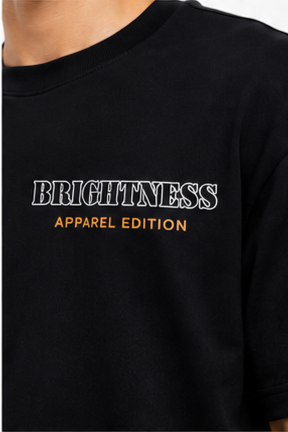 Men's Oversized Graphic Print Round Neck T-Shirt