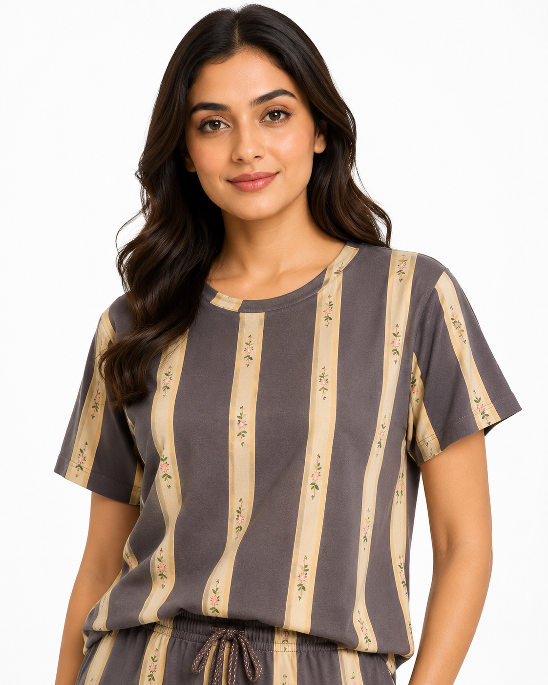 Women's Printed Cotton Cot Set