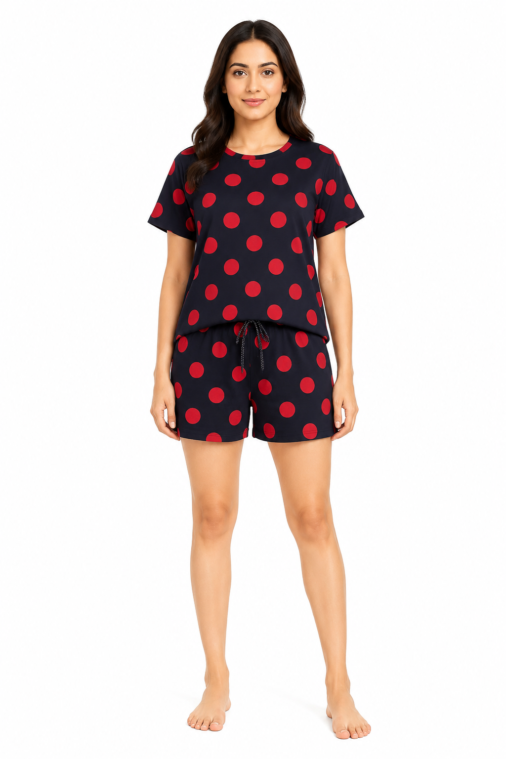 Women's Printed Cotton Cot Set