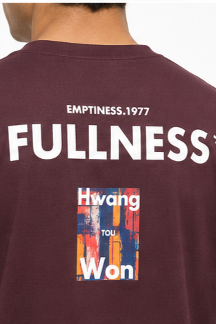 Men's Oversized Graphic Print Round Neck T-Shirt