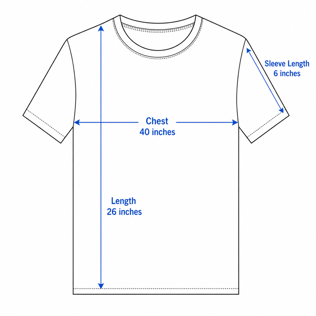 Casual Round Neck Printed T-Shirt for Men