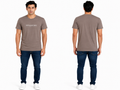 Casual Round Neck Printed T-Shirt for Men