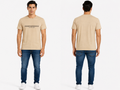 Casual Round Neck Printed T-Shirt for Men