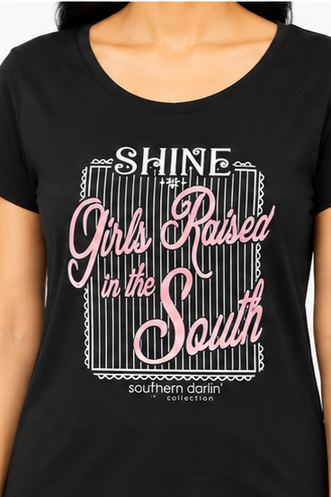 Women's Graphic Print Round Neck T-Shirt ( XL, 2XL)